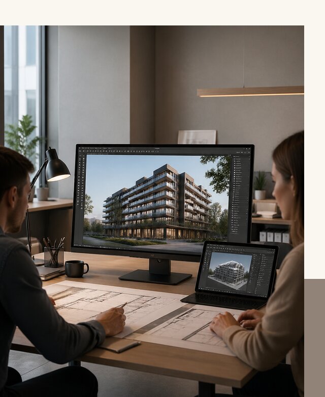 3D визуализация архитектуры и объектов строительства в Белорецке